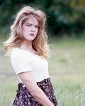 blonde ribbed floral1980s 1990s A4 Photo Print