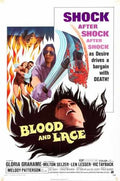 blood and lace  01 film star poster A4 Photo Print