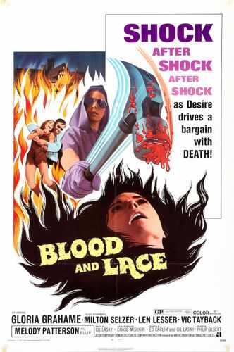 blood and lace  01 film star poster A4 Photo Print