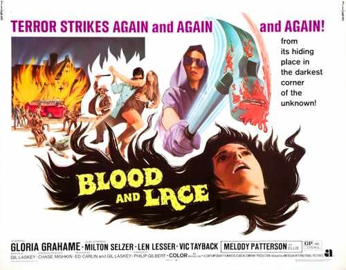 blood and lace  02 film star poster A4 Photo Print