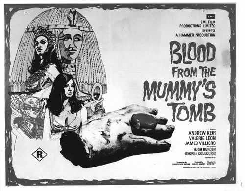 blood from mummys tomb  02 film star poster A4 Photo Print