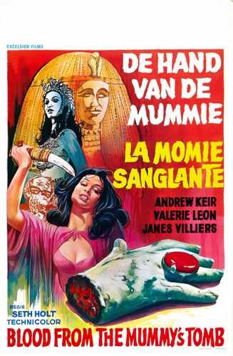 blood from mummys tomb  03 film star poster A4 Photo Print