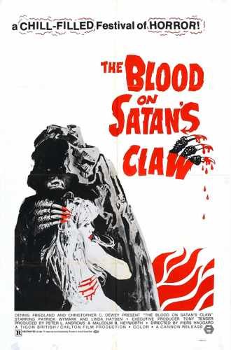 blood on satans claw  01 film star poster A4 Photo Print