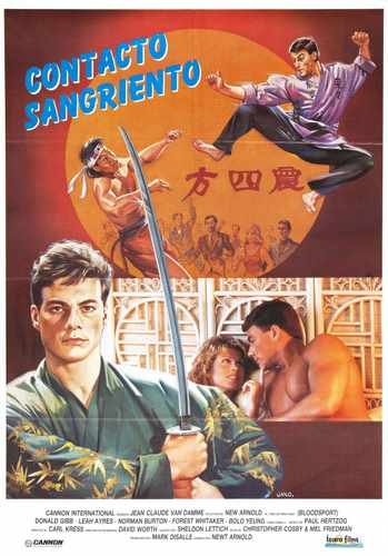 bloodsport  02 film star poster A4 Photo Print