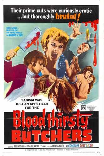 bloodthirsty butchers  01 film star poster A4 Photo Print