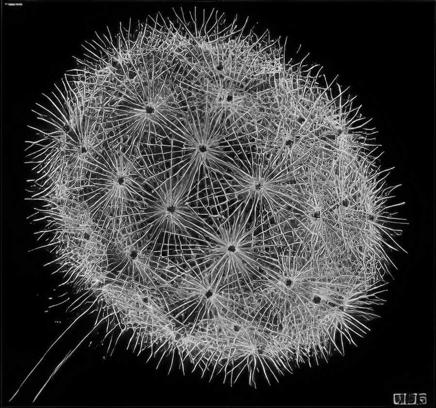 blowball ii mc escher 1943 s1 A4 Photo Print