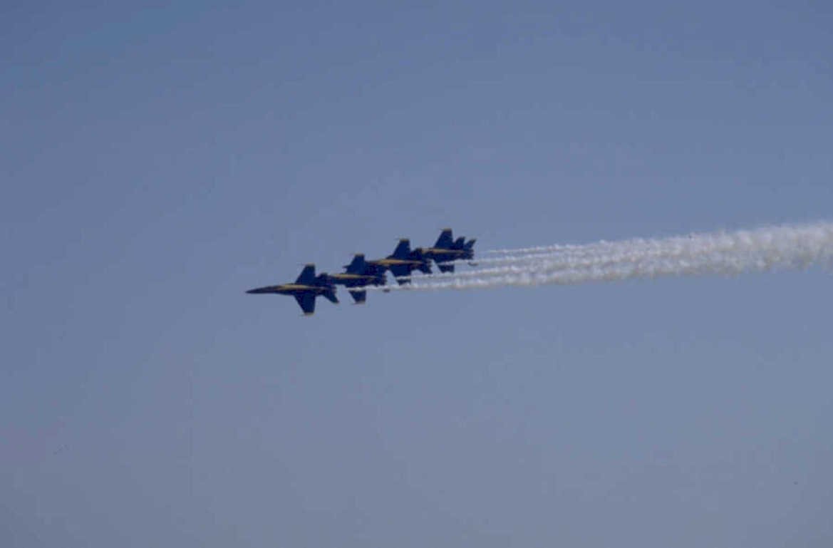 blue angels formation 2 1980s 1990s A4 Photo Print