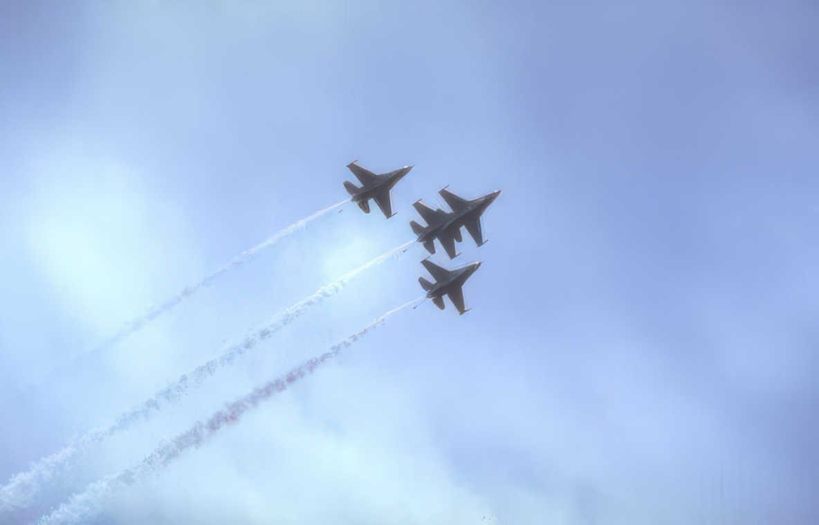 blue angels formation 4 Vintage A4 Photo Print
