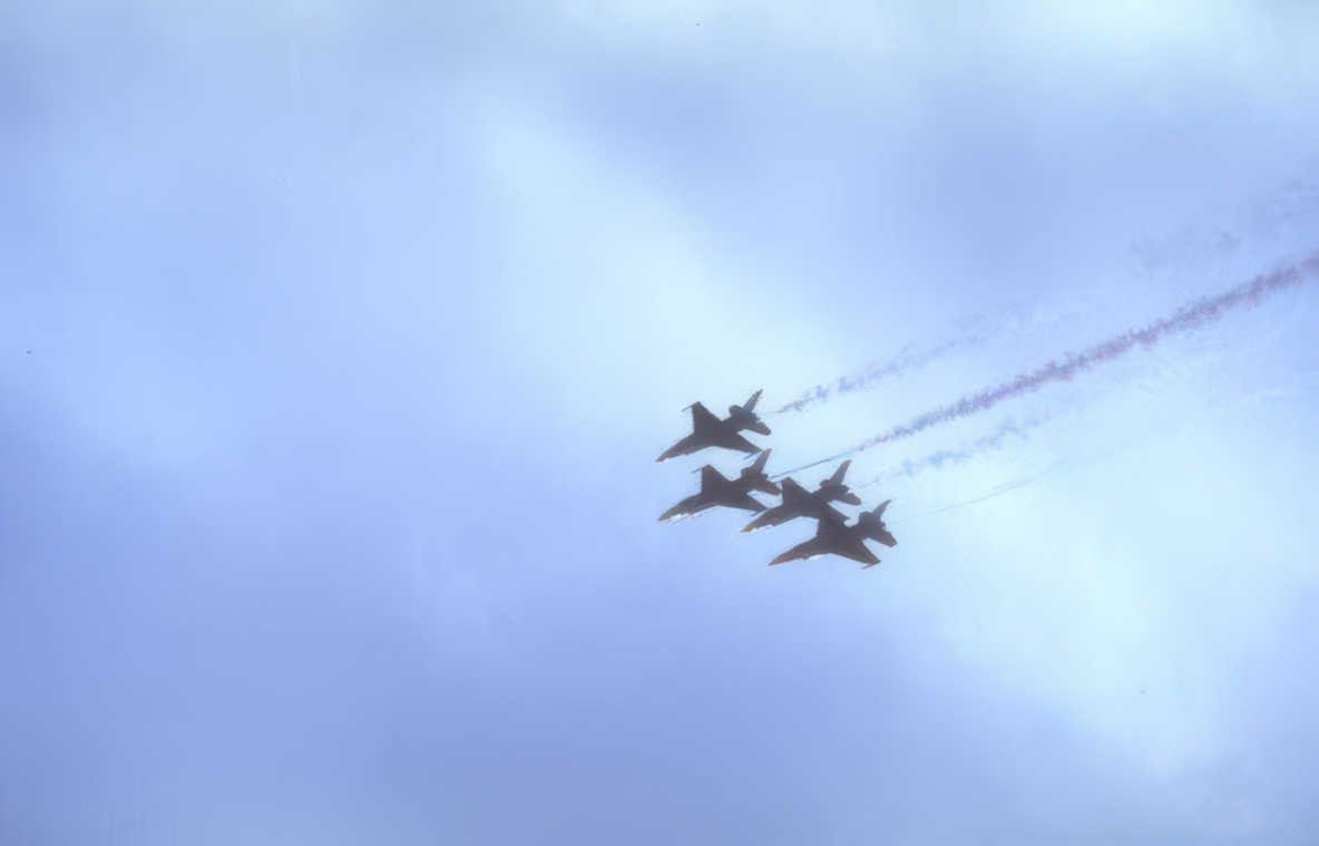 blue angels jets Vintage A4 Photo Print