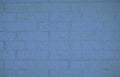 blue brick wall Vintage A4 Photo Print