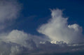 blue clouds sky 1 1980s 1990s A4 Photo Print