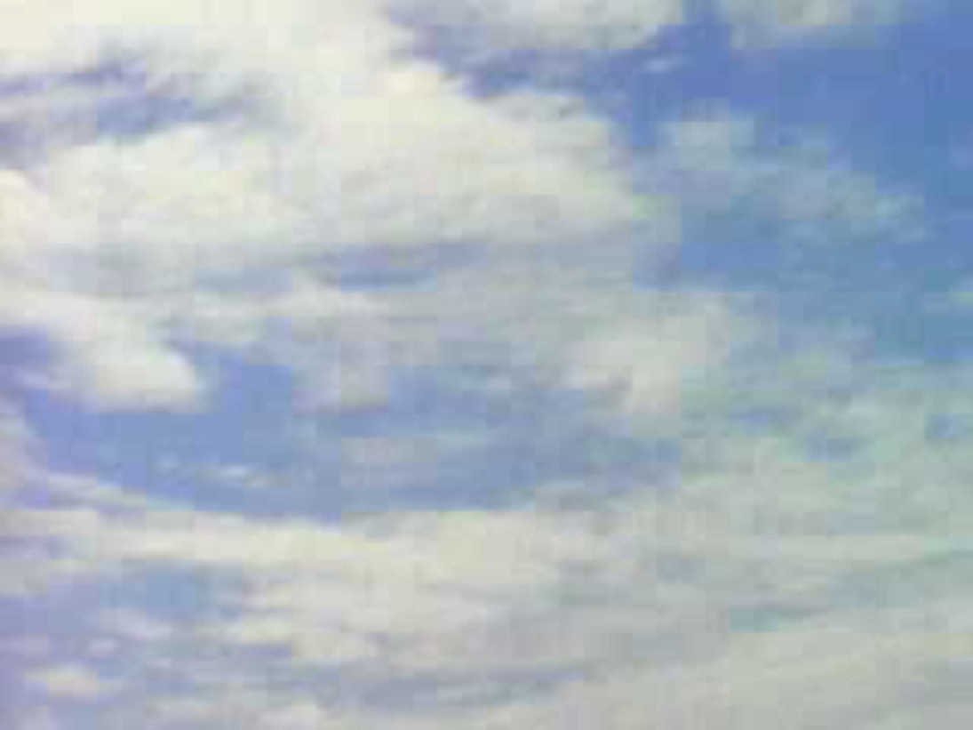 blue clouds sky 11980s 1990s A4 Photo Print