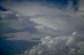 blue clouds sky 2 1980s 1990s A4 Photo Print