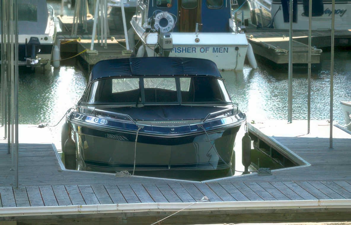 blue cruiser men Vintage A4 Photo Print