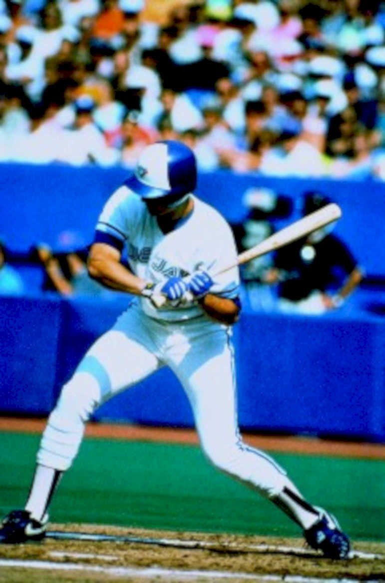 blue jays batting1980s 1990s A4 Photo Print