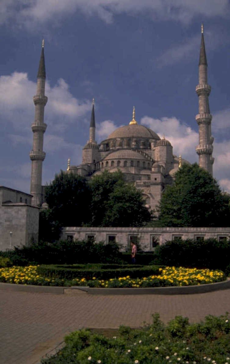 blue mosque istanbul 1 1980s 1990s A4 Photo Print