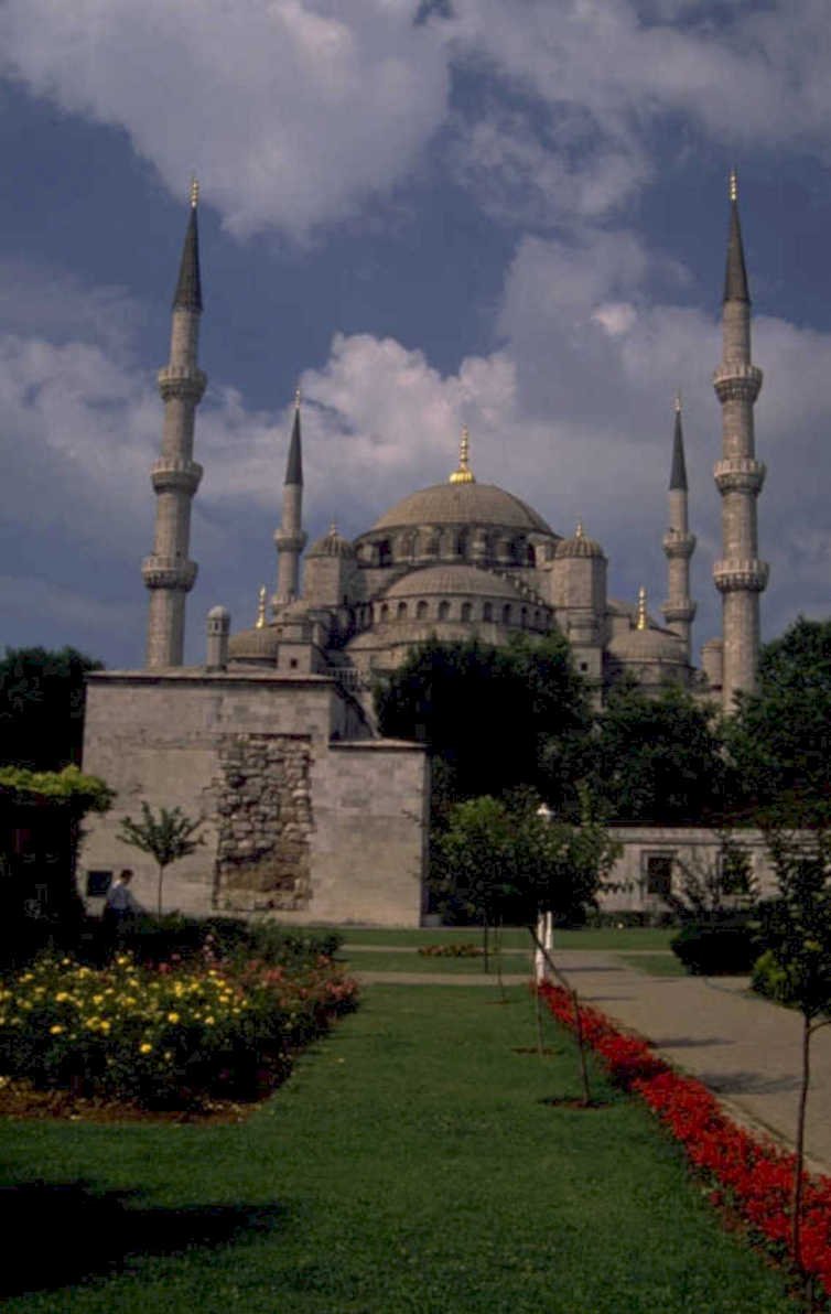 blue mosque istanbul 2 1980s 1990s A4 Photo Print
