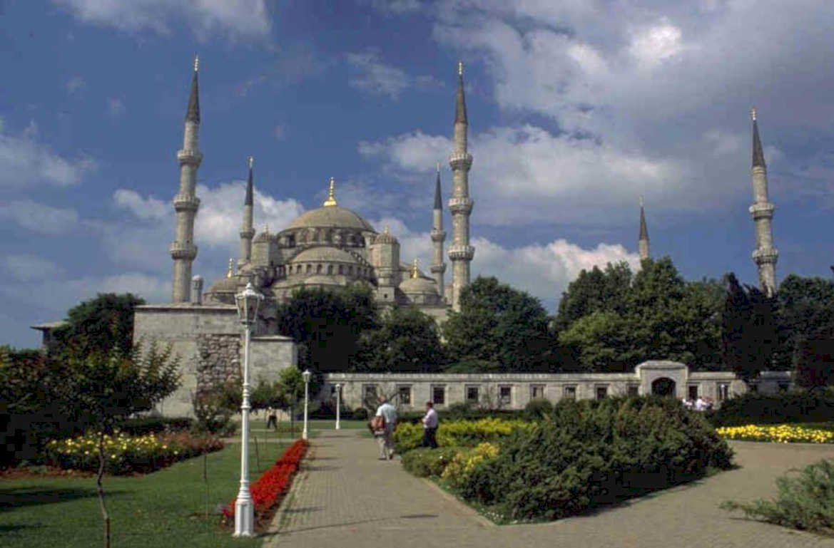 blue mosque istanbul 4 1980s 1990s A4 Photo Print