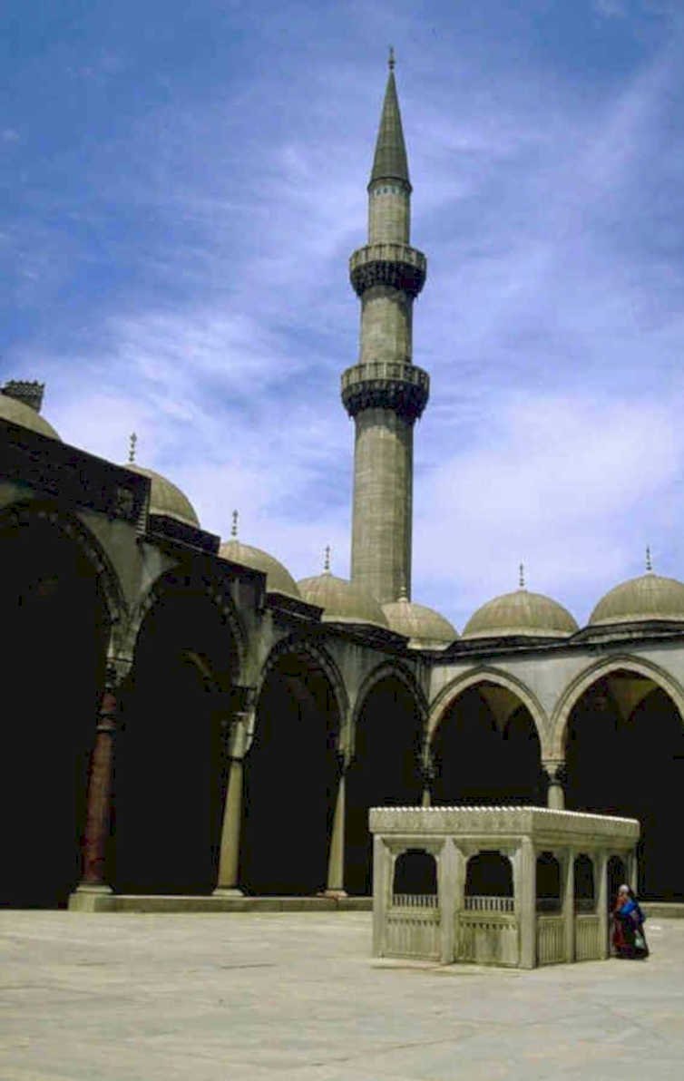 blue mosque istanbul 5 1980s 1990s A4 Photo Print