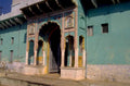 blue palace entrance 1980s 1990s A4 Photo Print