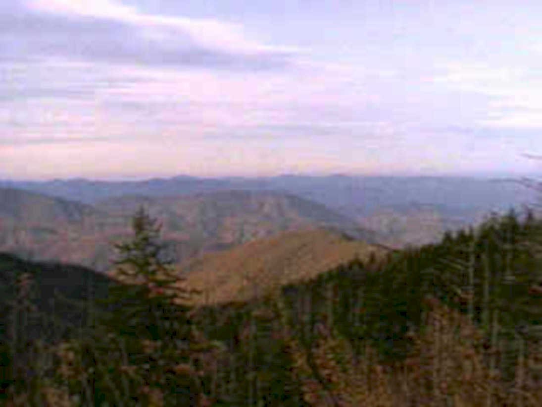 blue ridge dusk1980s 1990s A4 Photo Print