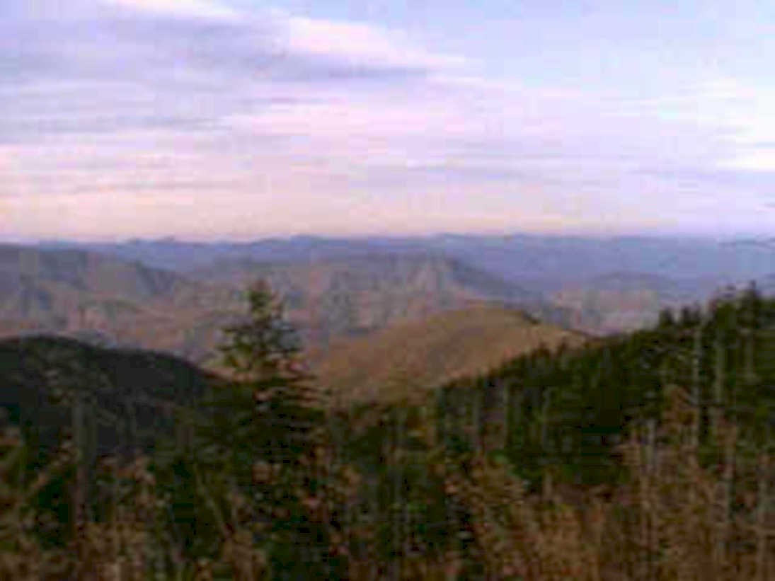 blue ridge mountains 21980s 1990s A4 Photo Print
