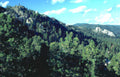 blue ridge mountains Vintage A4 Photo Print