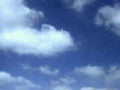 blue sky clouds 11980s 1990s A4 Photo Print
