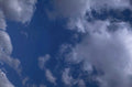 blue sky clouds 2 1980s 1990s A4 Photo Print