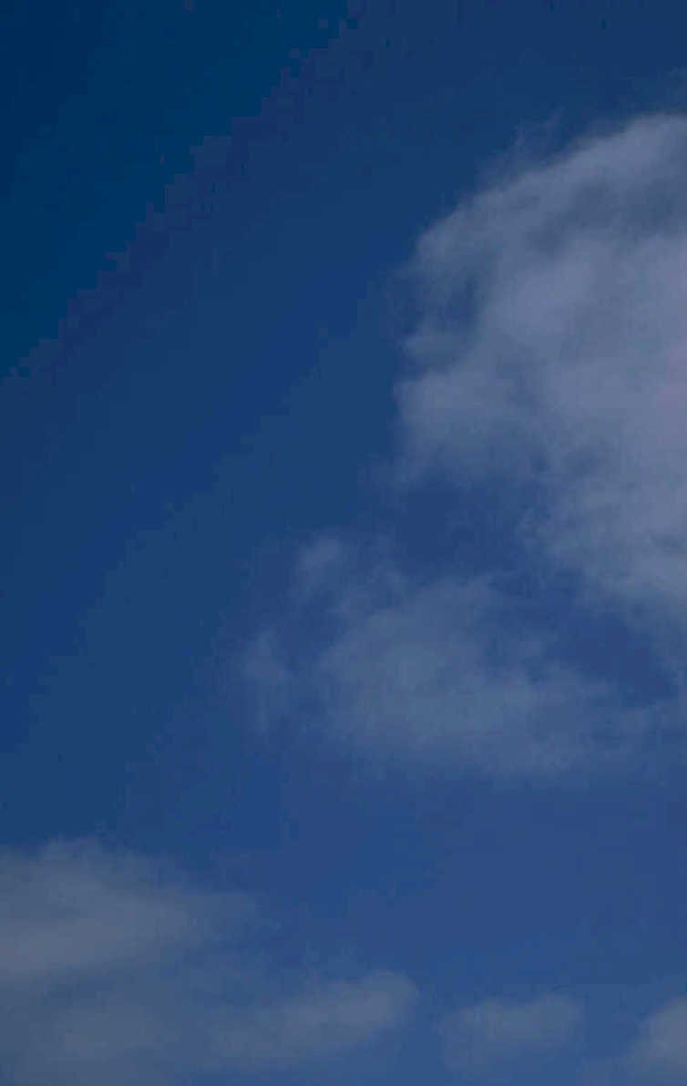 blue sky clouds 3 1980s 1990s A4 Photo Print