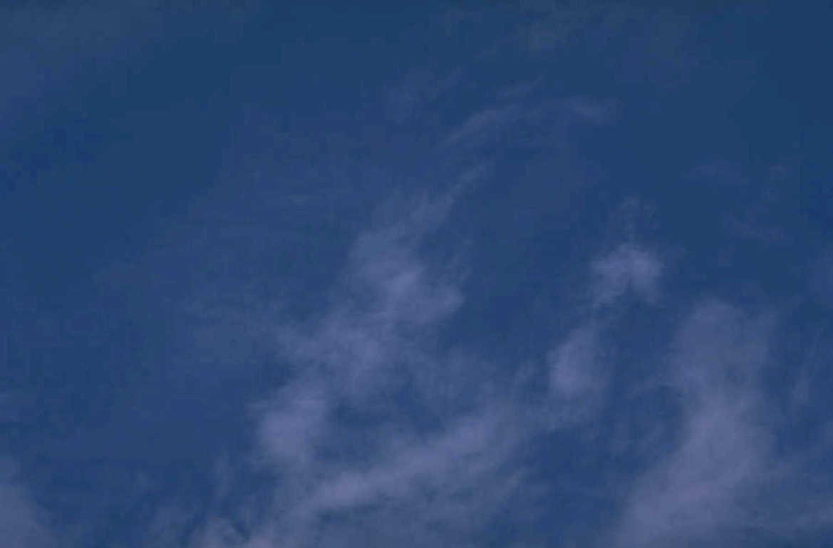 blue sky clouds 5 1980s 1990s A4 Photo Print