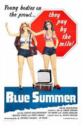 blue summer  02 film star poster A4 Photo Print