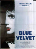 blue velvet Advert A4 Photo Print