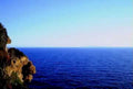blue water cliffs1980s 1990s A4 Photo Print