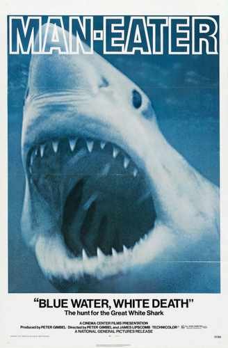 blue water white death  01 film star poster A4 Photo Print