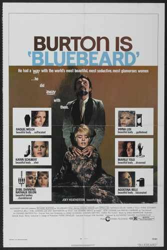 bluebeard  01 film star poster A4 Photo Print