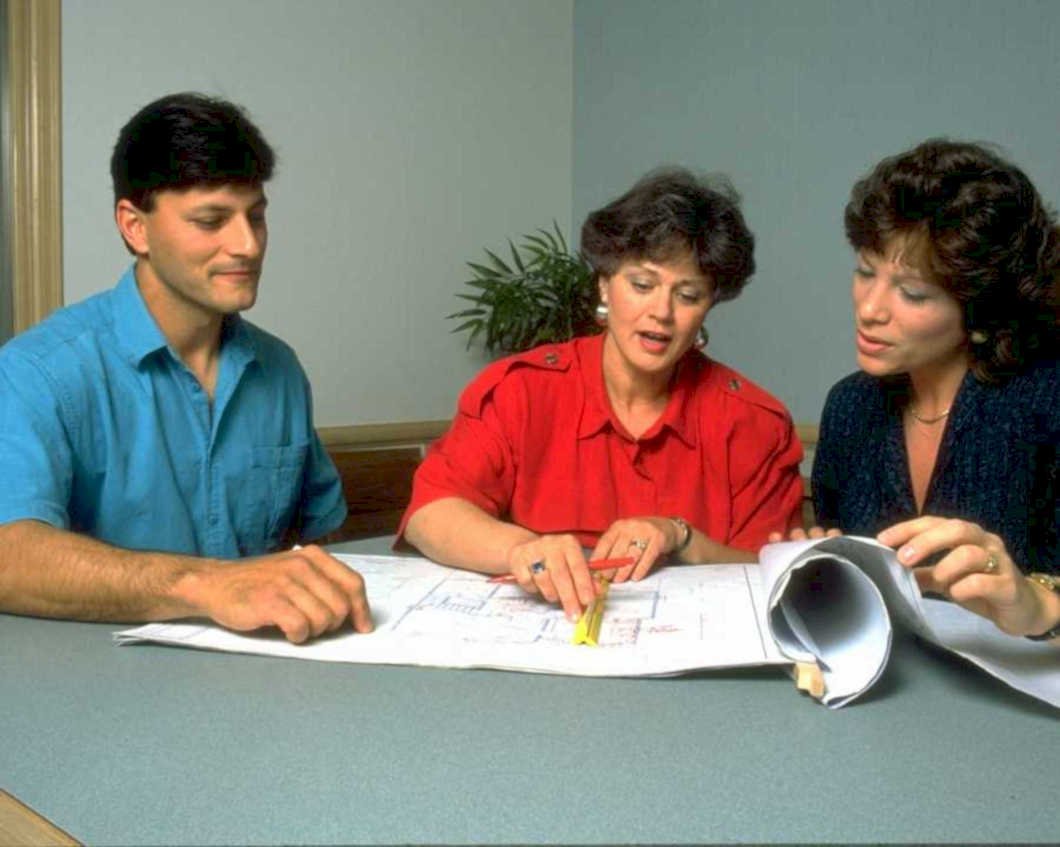 blueprint review collaboration1980s 1990s A4 Photo Print