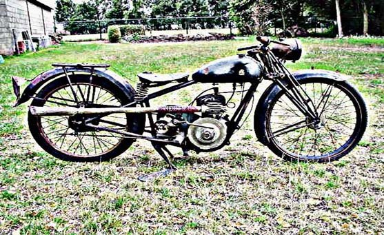bmi motorbike A4 Photo Print