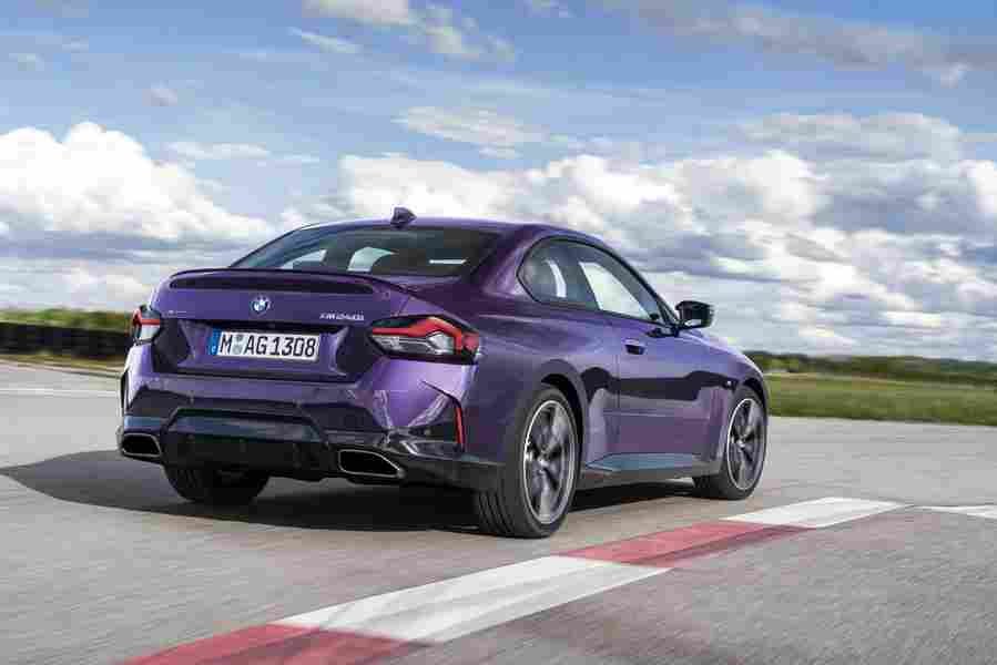 bmw 2 series coupe 2021 7135 50 Car A4 Photo Print