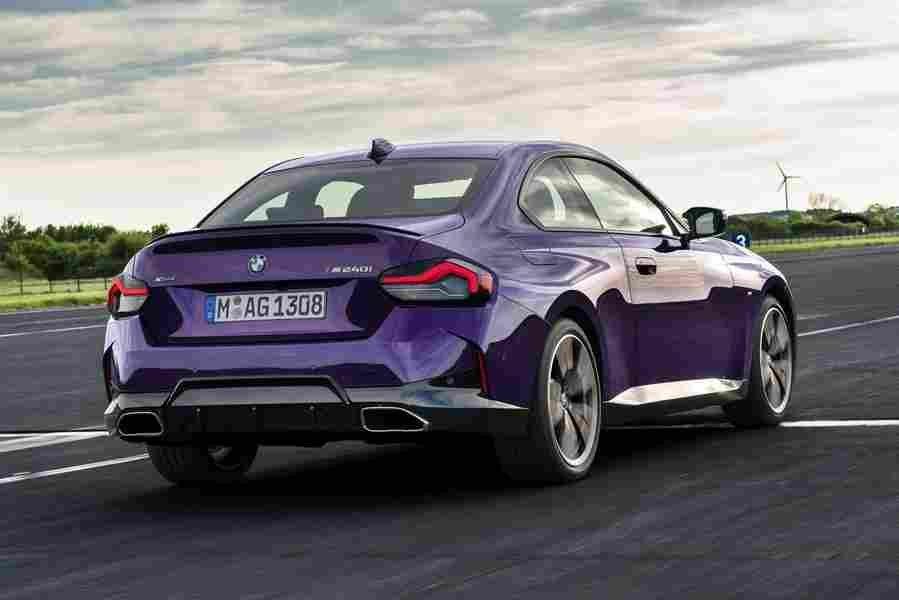 bmw 2 series coupe 2021 7135 55 Car A4 Photo Print