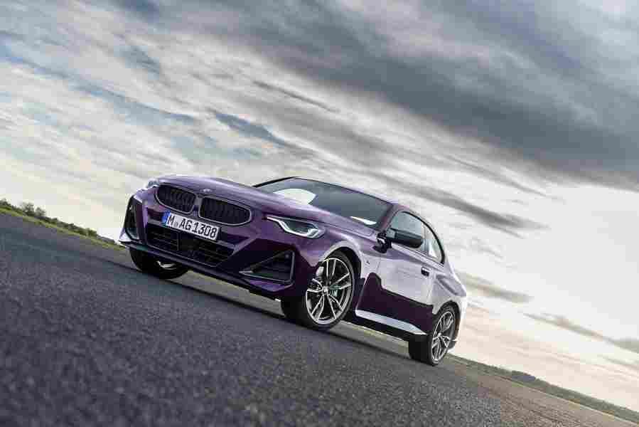 bmw 2 series coupe 2021 7135 66 Car A4 Photo Print
