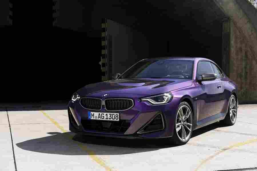 bmw 2 series coupe 2021 7135 77 Car A4 Photo Print