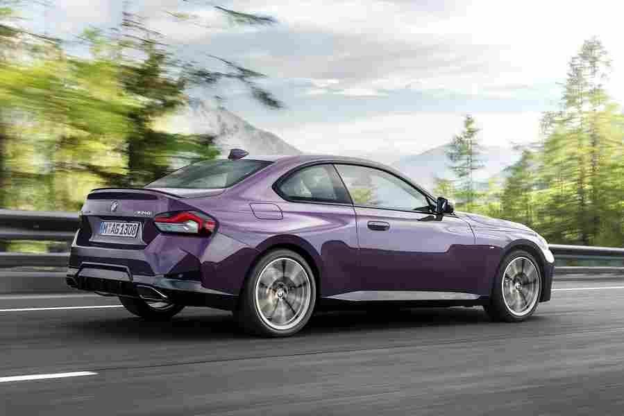 bmw 2 series coupe 2021 7135 81 Car A4 Photo Print