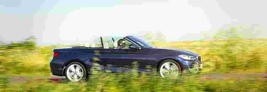 bmw 220d convertible 1 2015 3 Car A4 Photo Print