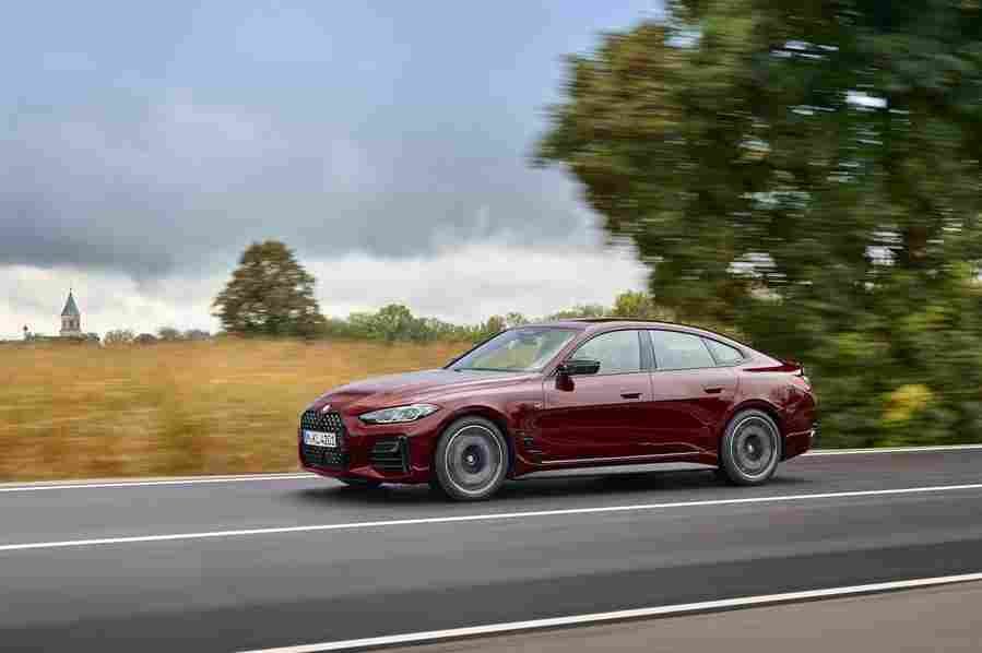bmw 4 series gran coupe g26 2021 7124 101 Car A4 Photo Print