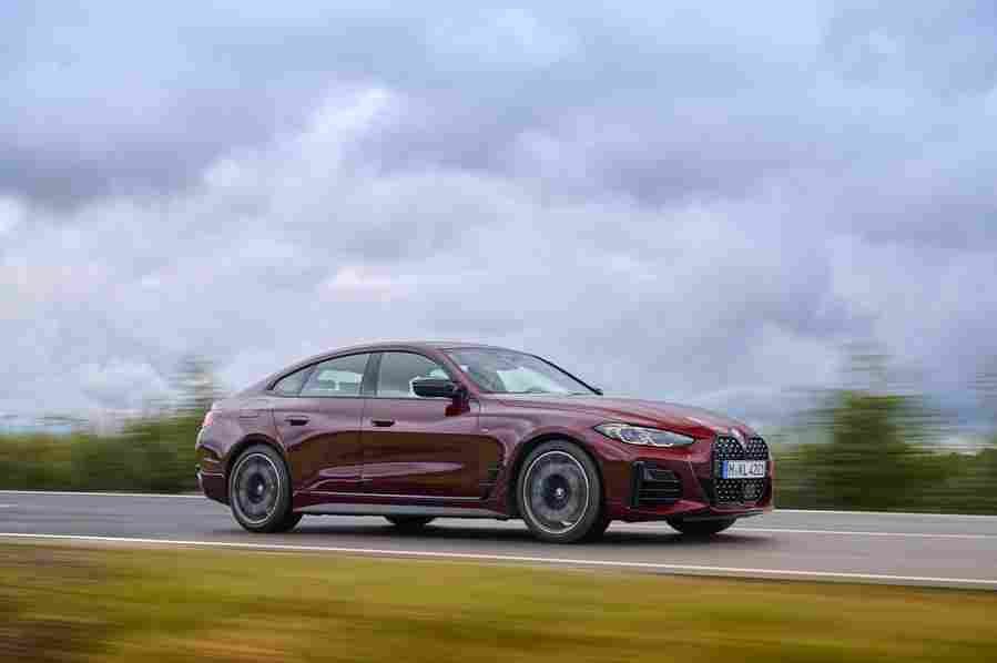 bmw 4 series gran coupe g26 2021 7124 102 Car A4 Photo Print
