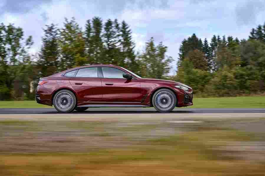 bmw 4 series gran coupe g26 2021 7124 104 Car A4 Photo Print