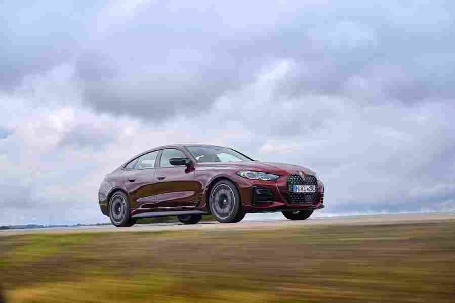 bmw 4 series gran coupe g26 2021 7124 105 Car A4 Photo Print
