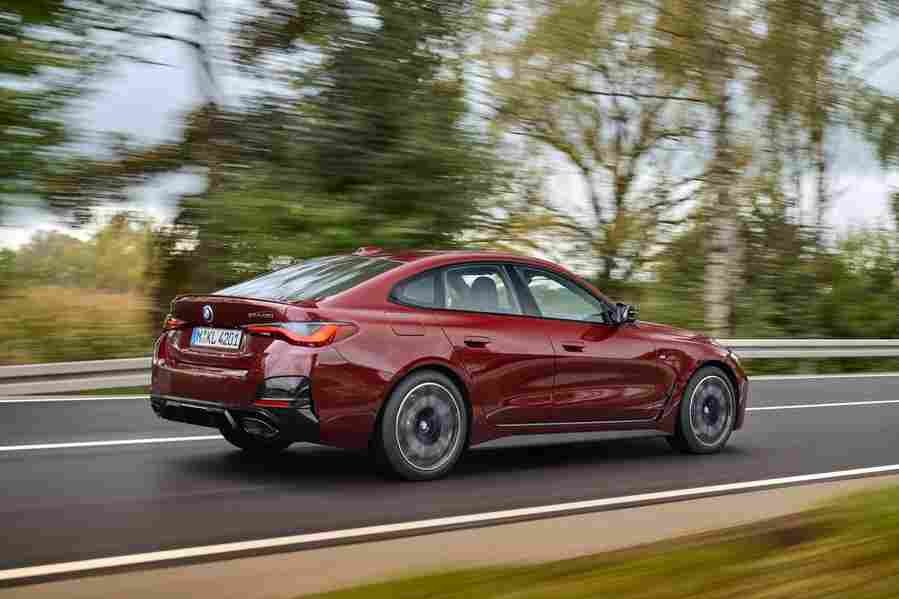 bmw 4 series gran coupe g26 2021 7124 107 Car A4 Photo Print