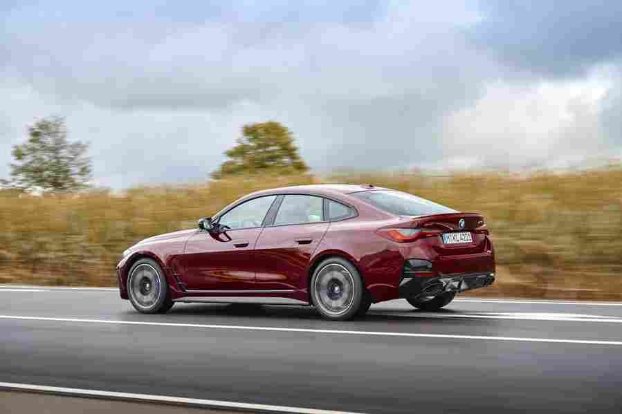 bmw 4 series gran coupe g26 2021 7124 108 Car A4 Photo Print